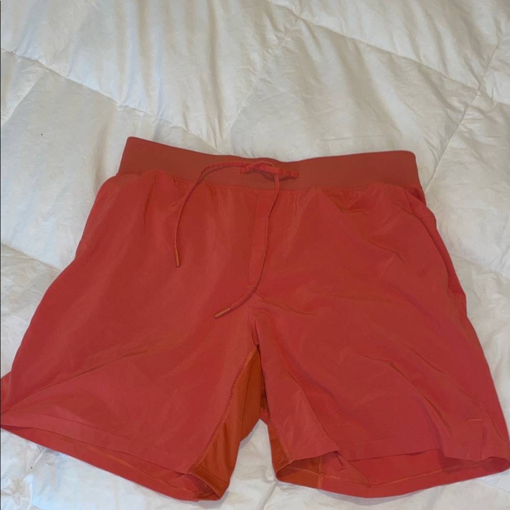 Orange Athletic Shorts
